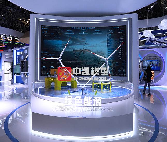 明陽集團-雙轉子風機模型